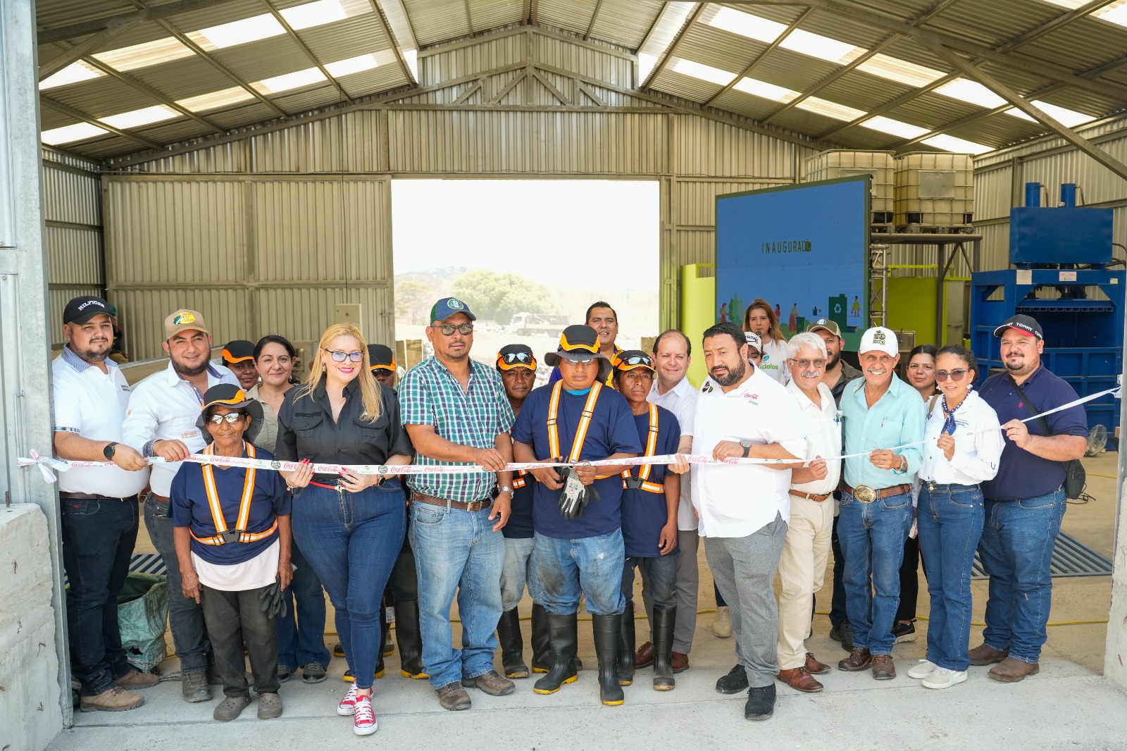 Nuevo centro de segregación equipado fortalece la gestión de residuos en Río Hondo